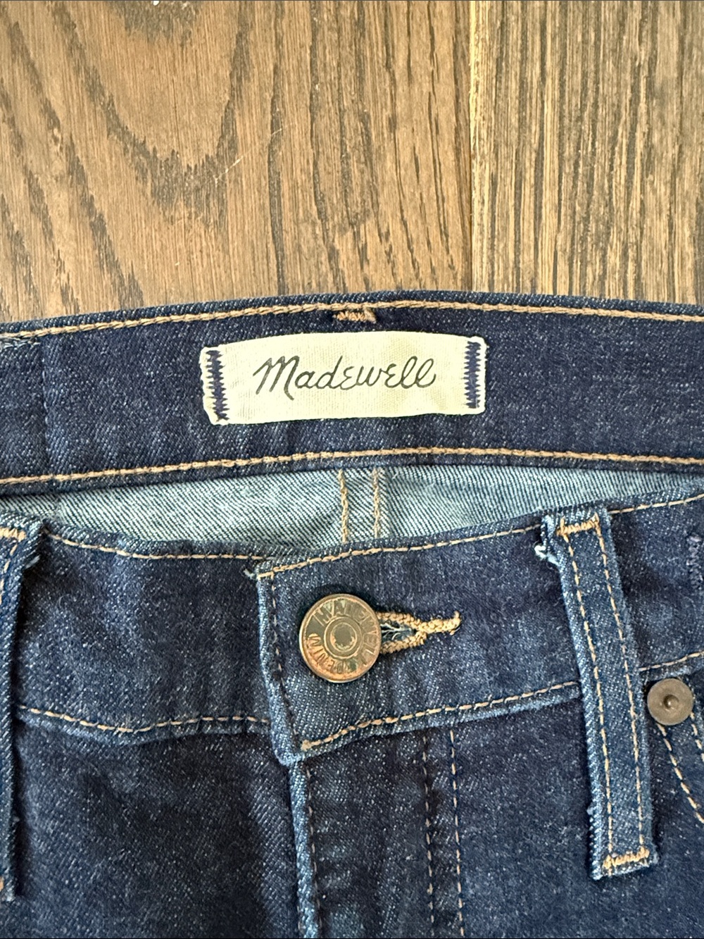 Madewell 10” High-Rise Skinny Jeans 26 Tall - Picture 2 of 4